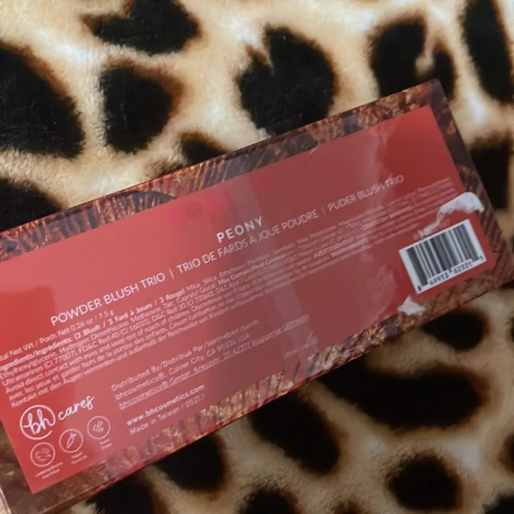 •BH COSMETICS• NWT BH COSMETICS X DOJA CAT FLORA PEONY POWDER BLUSH TRIO